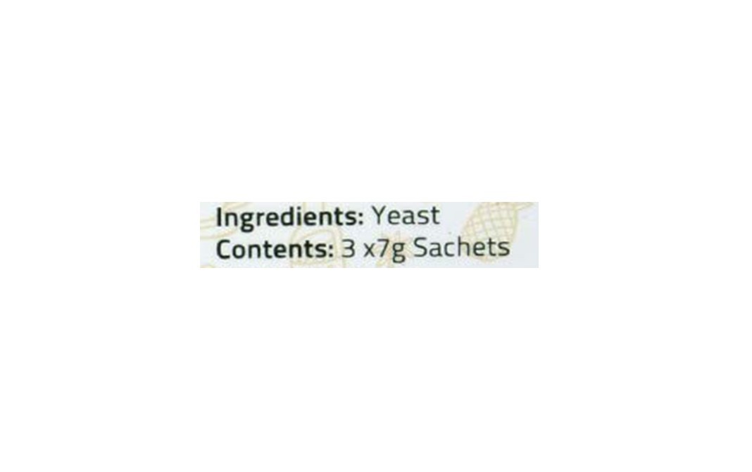Yellow Crumb Instant Yeast    Pack  21 grams